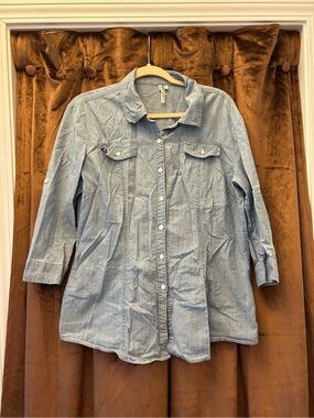 Grand & Greene Denim Button Down